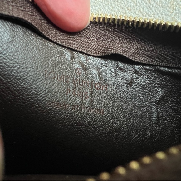 Louis Vuitton Sarah wallet Damier ebene with pouch! second hand - Picture 13 of 14